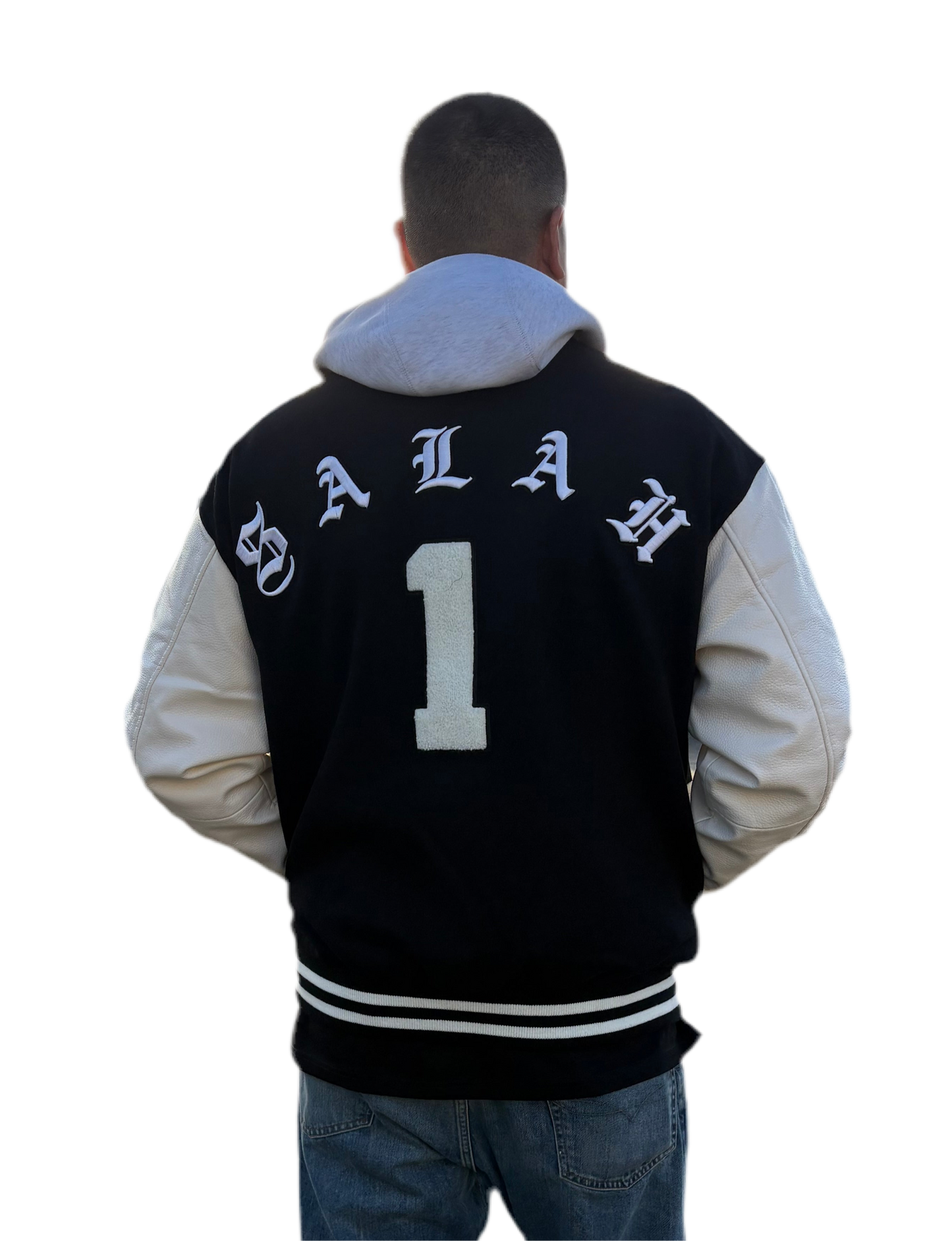 “SALAH FIRST” LETTERMAN JACKET