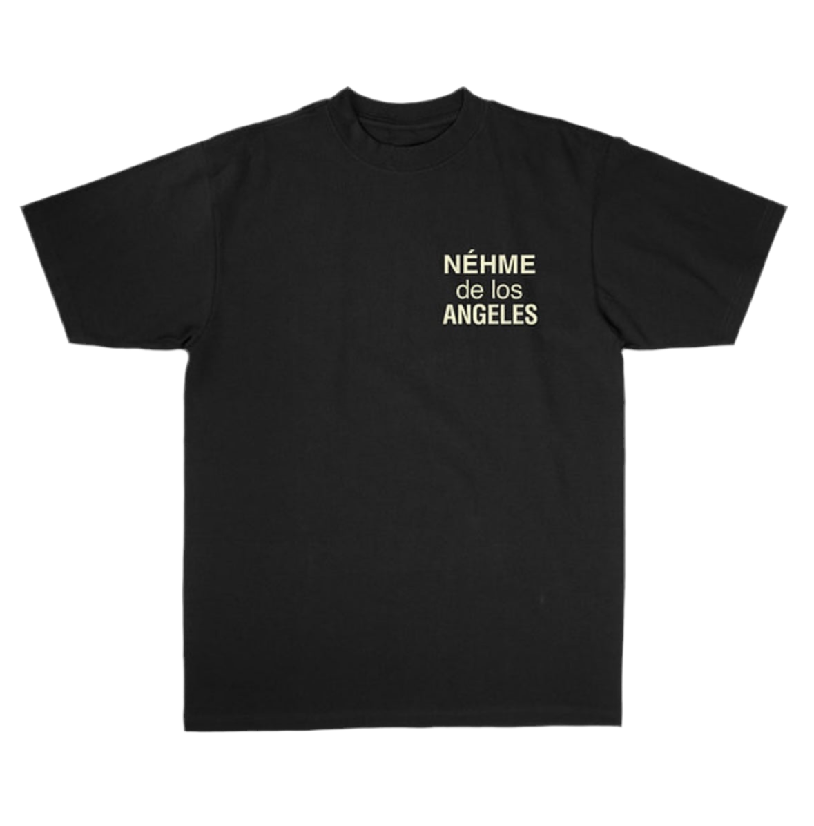 “NEHME de los ANGELES X RIGHTEOUS MINDS” T SHIRT