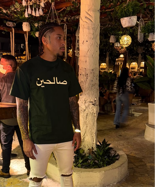 “SALIHEEN SHIRT” MONEY GREEN
