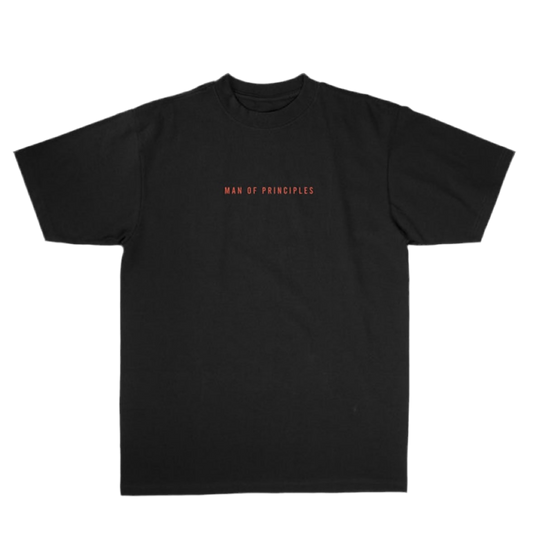 “MAN OF PRINCIPLES” T SHIRT
